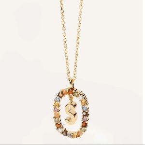 Letter S Necklace PDPAOLA